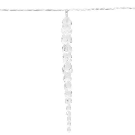 ComfortXL - Guirlande Glaçons Lumineuse 200 LED Acrylique Déco Noël Extérieur 20m Blanc Froid – ComfortXL Outdoor Living - Image 6