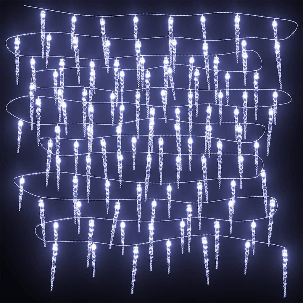 ComfortXL - Guirlande Glaçons Lumineuse 200 LED Acrylique Déco Noël Extérieur 20m Blanc Froid – ComfortXL Outdoor Living - Image 4