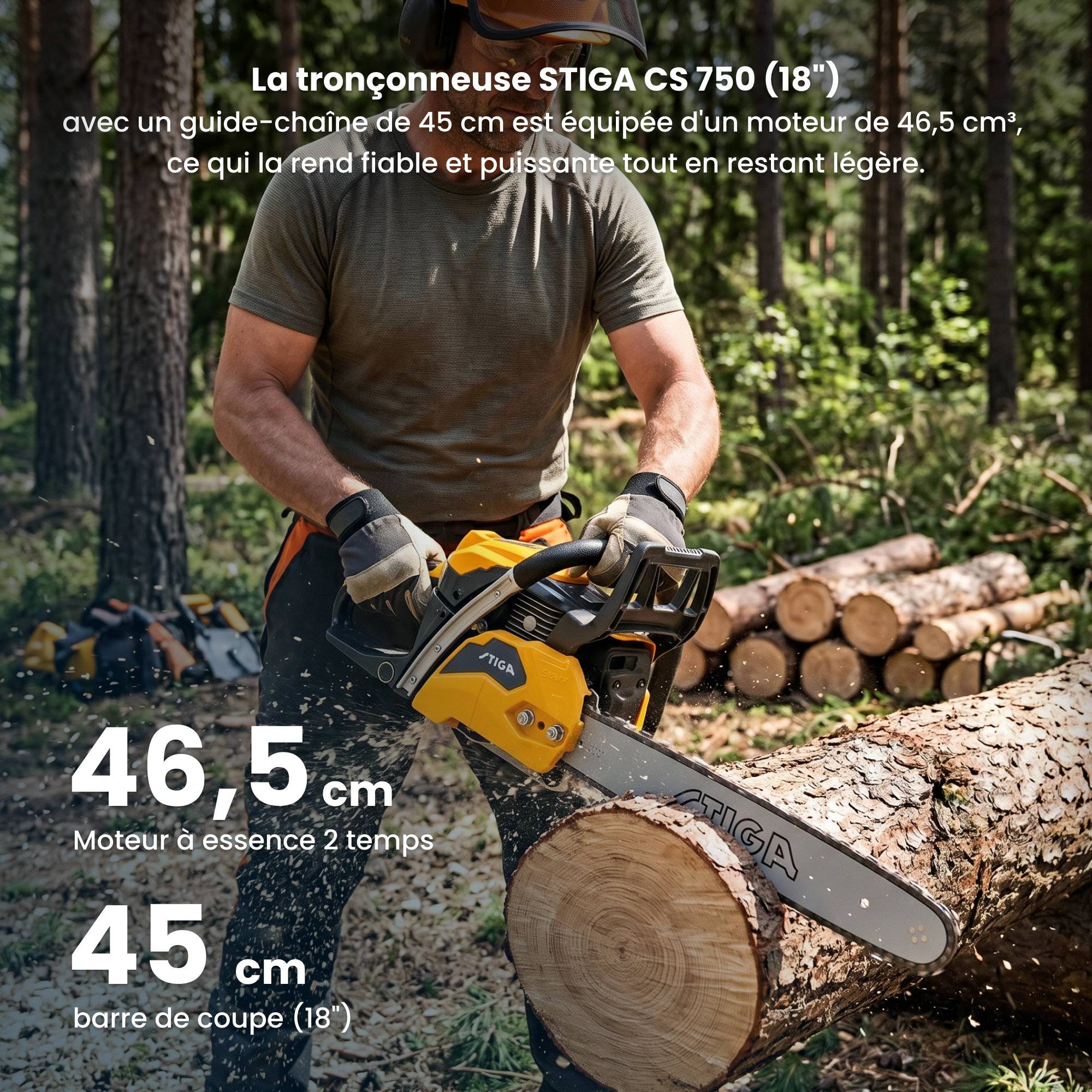 Stiga - CS 750 (18')-STIGA - Image 2