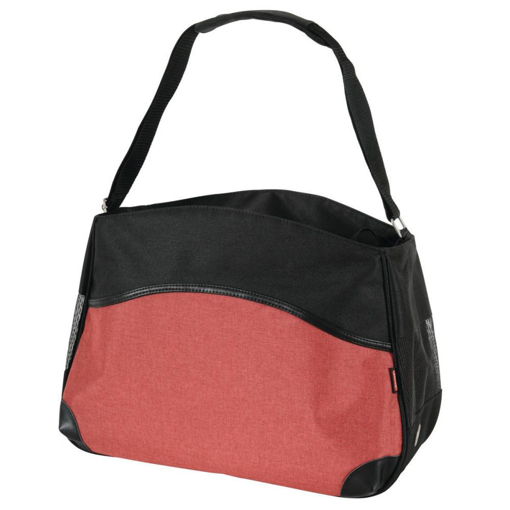 Zolux - Sac transport 42 x 20 x H30 cm Bowling S rouge pour chien max 5 kg - Image 1