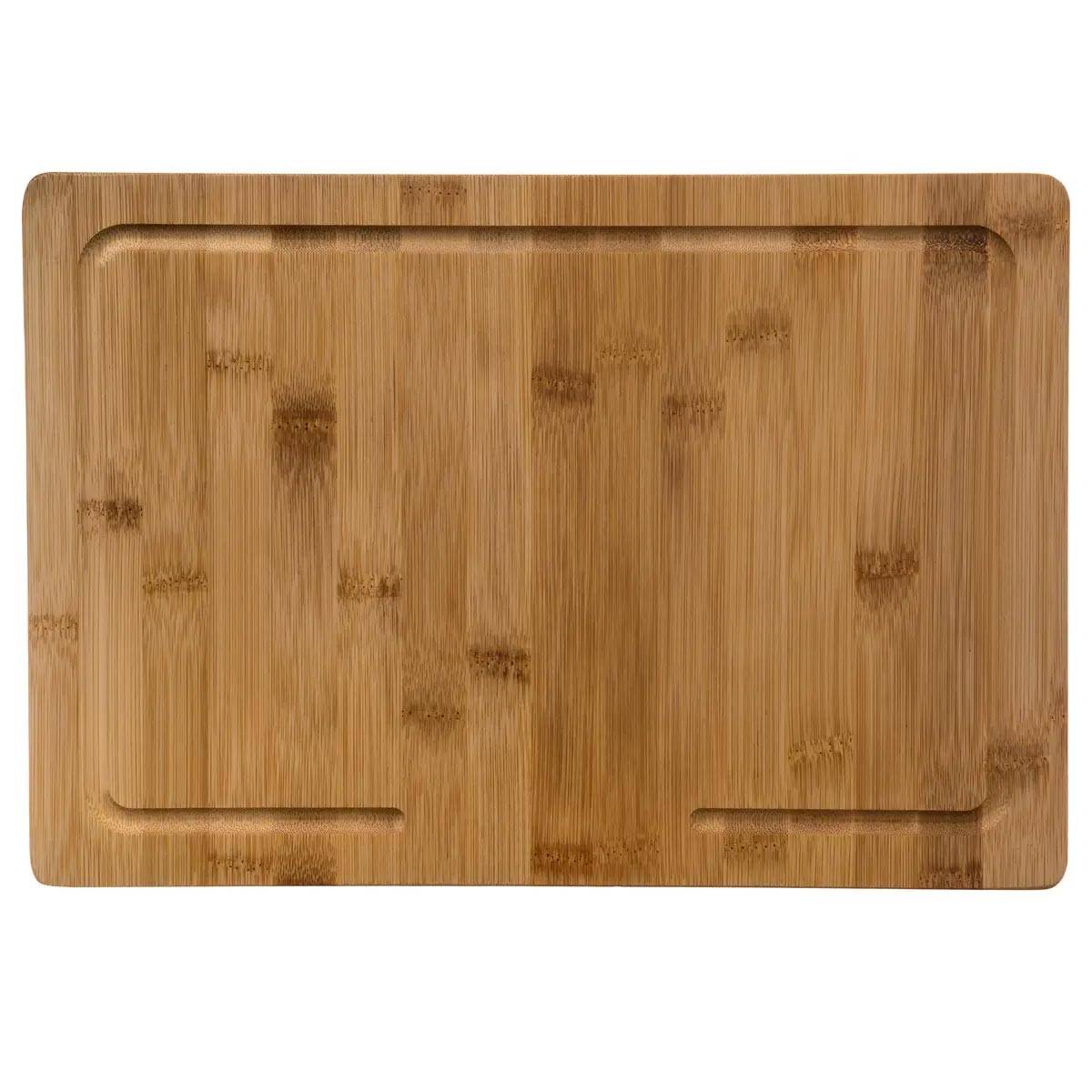 Planche à Découper Bambou "Rebord" 35cm Naturel - Image 2