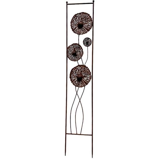 La Grande Prairie - Treillage jardin fer Pistillus 126x23x2cm