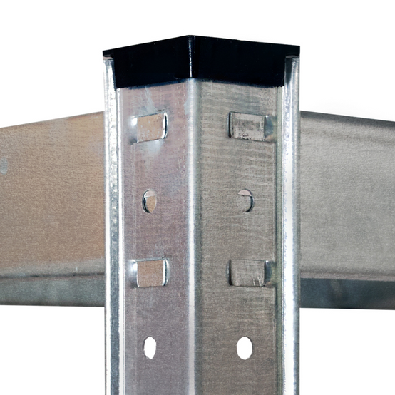 Lot de 3 étagères modulables charges lourdes en métal 12 plateaux - Image 8