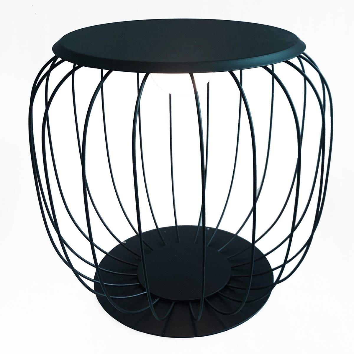 Lumisky - Table d'appoint lumineuse sans fil SUNRISE H40cm - Image 1