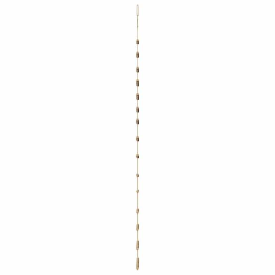Très Grand Sapin Mural Suspendu en Bois Naturel Décoration Rustique 210 cm – ComfortXL Outdoor Living - Image 5