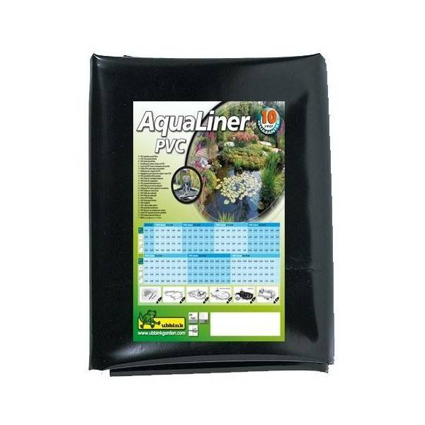Ubbink Bâche pour bassin AquaLiner 4x4 m PVC 0,5 mm 1331167 403732 - Image 1