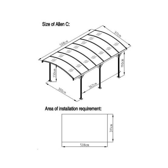 Carport Couv'Voiture 35 - 15 m² - Image 5