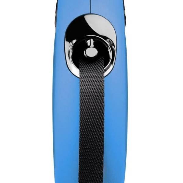 Flexi - Laisse enrouleur FLEXI New CLASSIC - Taille M - 5m - Bleu pour chien jusqu'a 25kg - Image 2