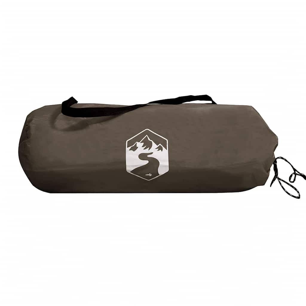 ComfortXL - Tente Canadienne 2 Personnes Polyester Imperméable Légère pour Trekking Festival Marron – ComfortXL Outdoor Living - Image 6