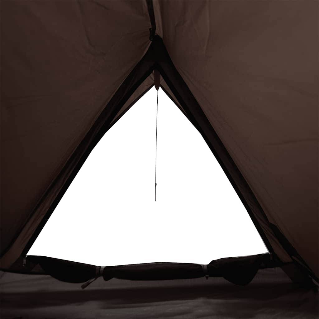 ComfortXL - Tente Canadienne 2 Personnes Polyester Imperméable Légère pour Trekking Festival Marron – ComfortXL Outdoor Living - Image 10