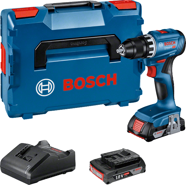 Bosch - Perceuse-visseuse 18V 2Ah GSR 18V-45 L-BOXX | 06019K3203 - Bosch