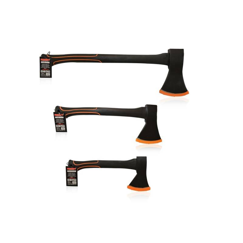Hecht Set a 3 Haches merlin a fendre Hachette 30-40-55 cm longue  Nr 7 - Image 3