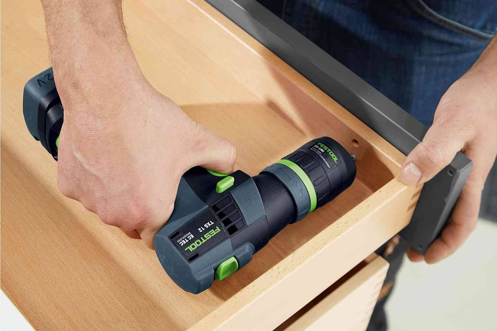 Perceuse-visseuse sans fil TXS 12 2,5-Set - FESTOOL - avec 2 batteries 12V 2.5Ah - accessoires - Systainer - 576874 - Image 5