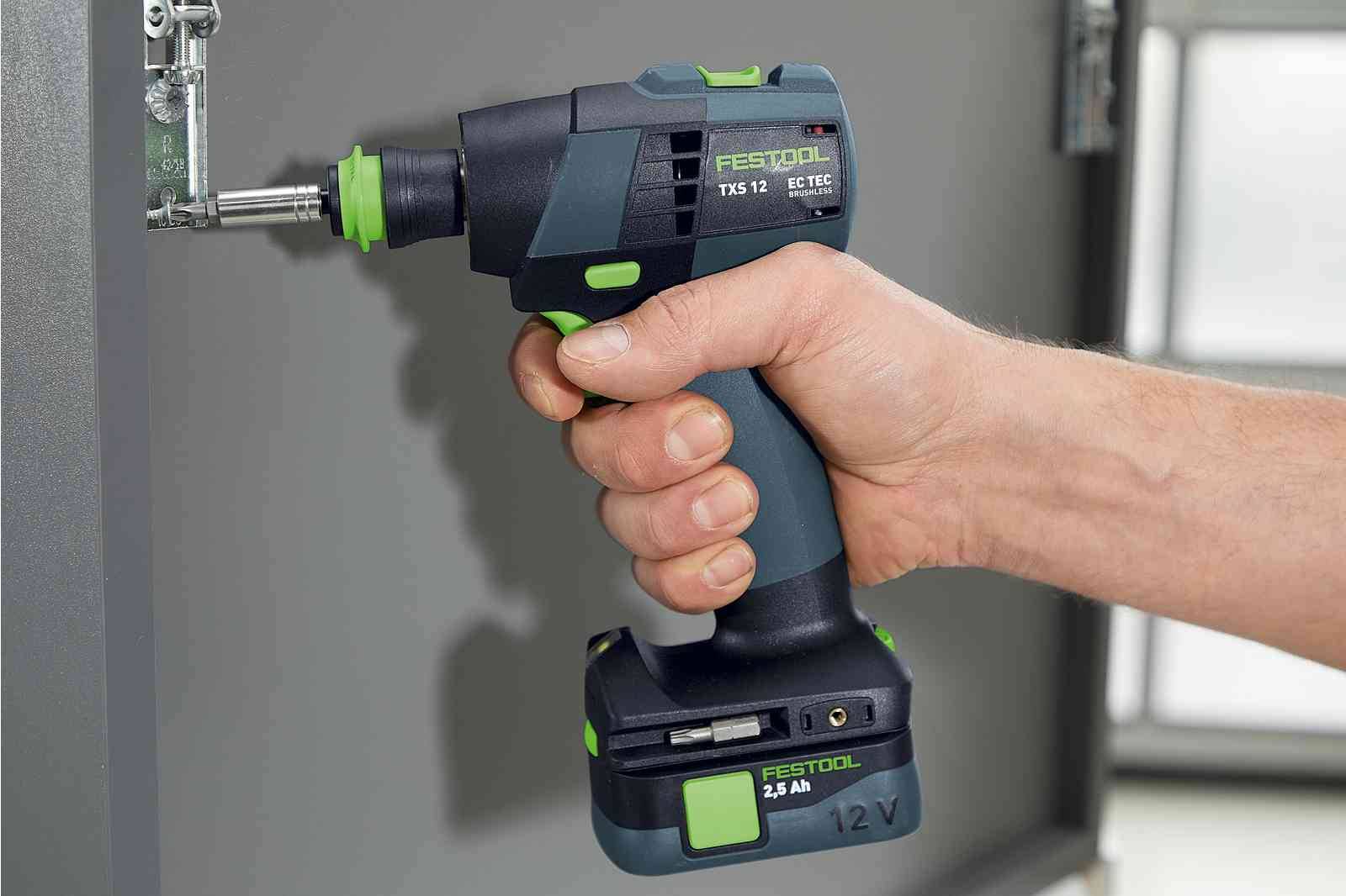Perceuse-visseuse sans fil TXS 12 2,5-Set - FESTOOL - avec 2 batteries 12V 2.5Ah - accessoires - Systainer - 576874 - Image 3