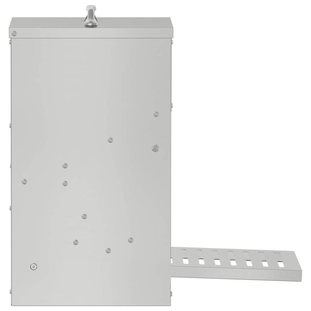 Distributeur Automatique Pédale Galva Poule 4kg Argent - ComfortXL Outdoor Living - Image 5