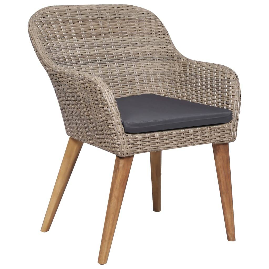 Vidaxl - Ensemble à manger de jardin 7 pcs Résine tressée Marron vidaXL 3059483 - Image 10
