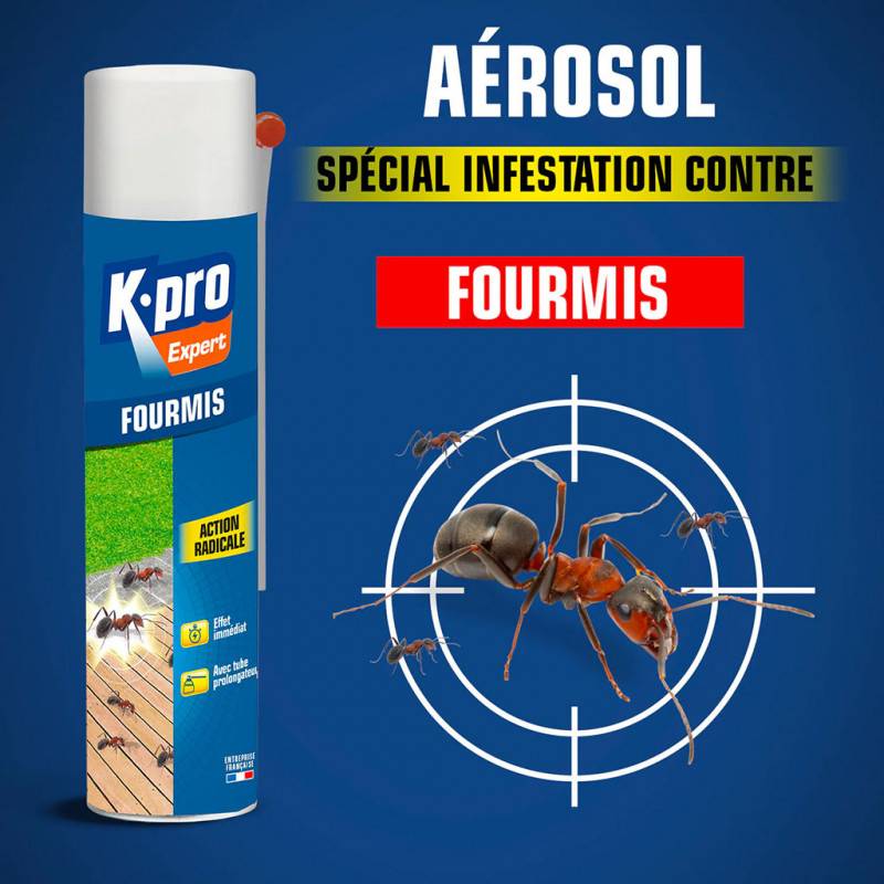 Aérosol Fourmis Kpro Action Rapide Contre Les Fourmis - Kpro - Image 2