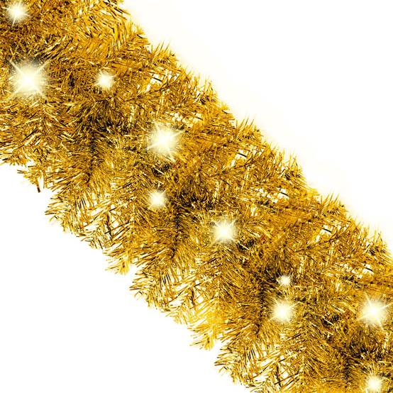 Guirlande de Noël Lumineuse PVC Décoration Scintillante 300 LED Doré 20 m – ComfortXL Outdoor Living - Image 5