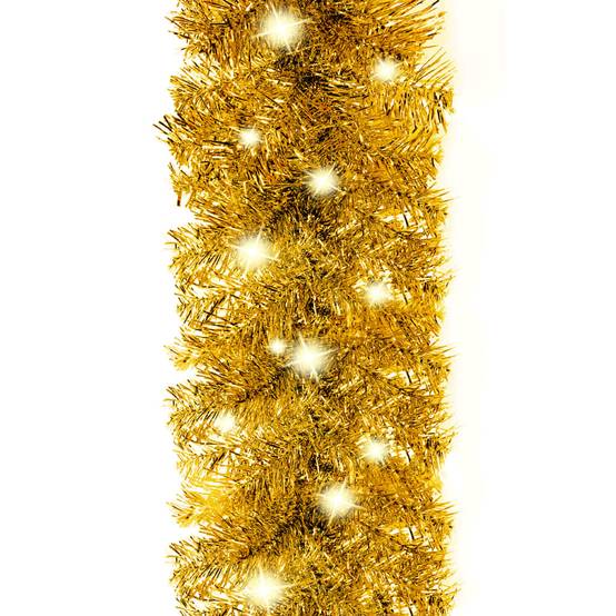 Guirlande de Noël Lumineuse PVC Décoration Scintillante 300 LED Doré 20 m – ComfortXL Outdoor Living - Image 6