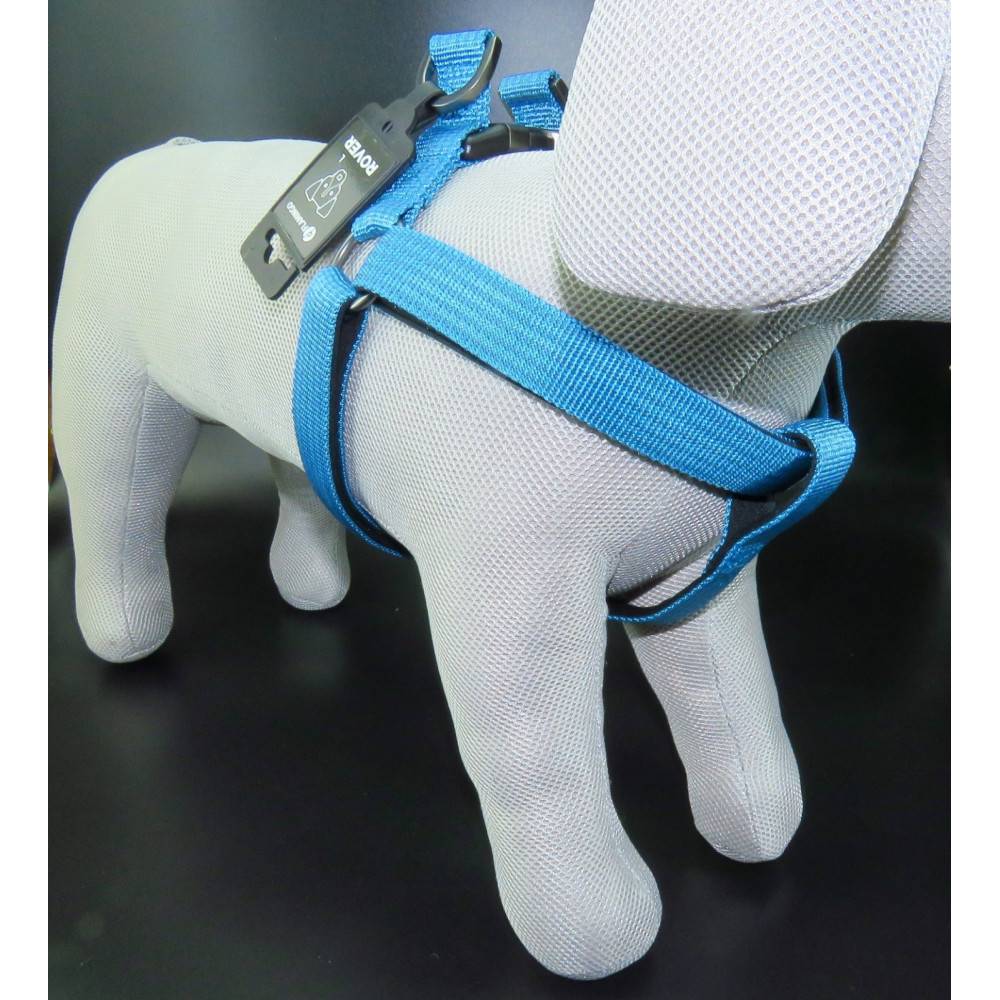 Harnais Jannu S 25-45 cm 15 mm  bleu pour chien - Image 5