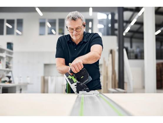 Scie plongeante sans fil 18V TSC 55 KSEB-Basic - FESTOOL - Sans batterie, ni chargeur - SYSTAINER - 577988 - Image 5