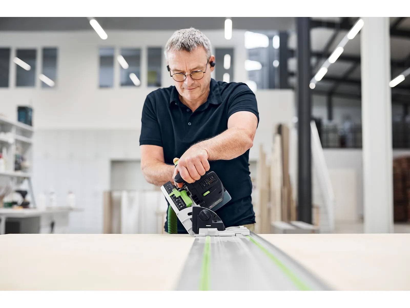 Scie plongeante sans fil 18V TSC 55 KSEB-Basic - FESTOOL - Sans batterie, ni chargeur - SYSTAINER - 577988 - Image 5