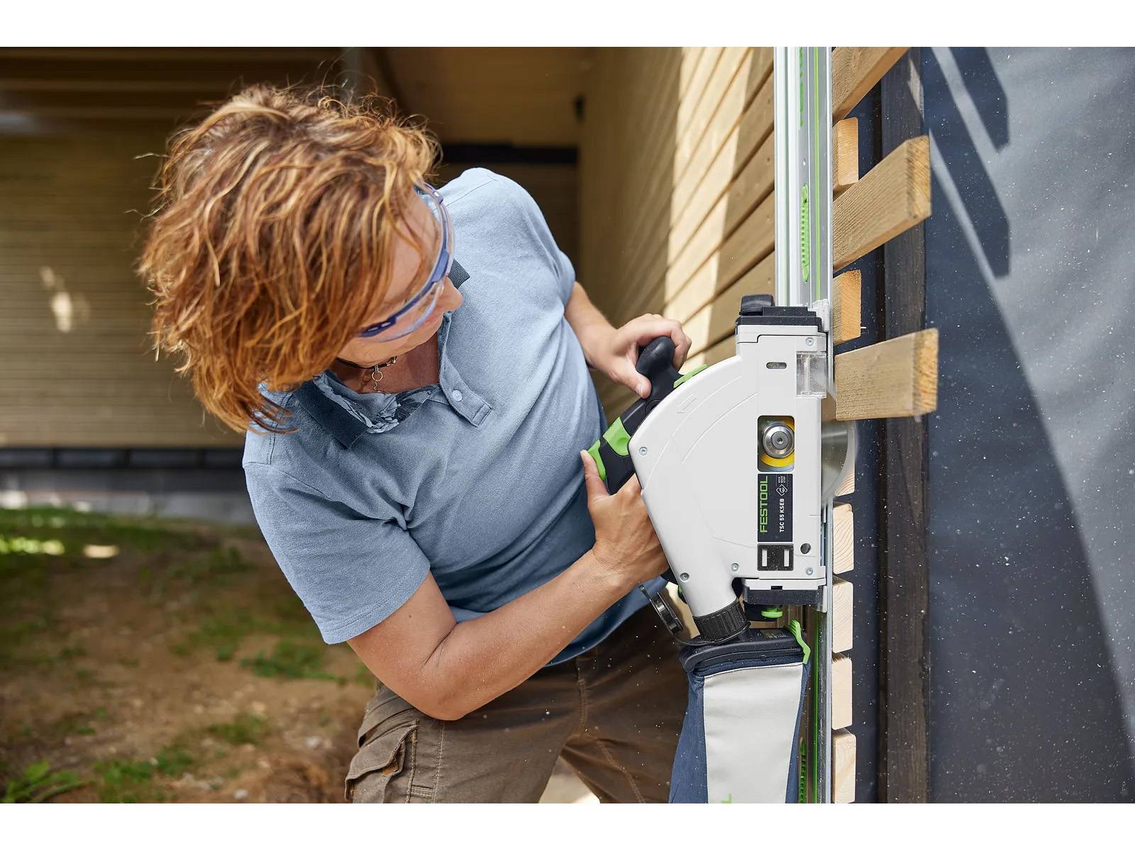 Scie plongeante sans fil 18V TSC 55 KSEB-Basic - FESTOOL - Sans batterie, ni chargeur - SYSTAINER - 577988 - Image 3