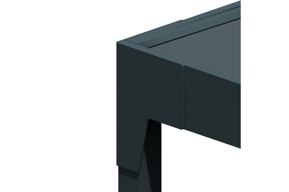Ombrazur - Carport isotoit® MODERN îlot Gris anthracite 3,78x3,00m OMBRAZUR - Image 4