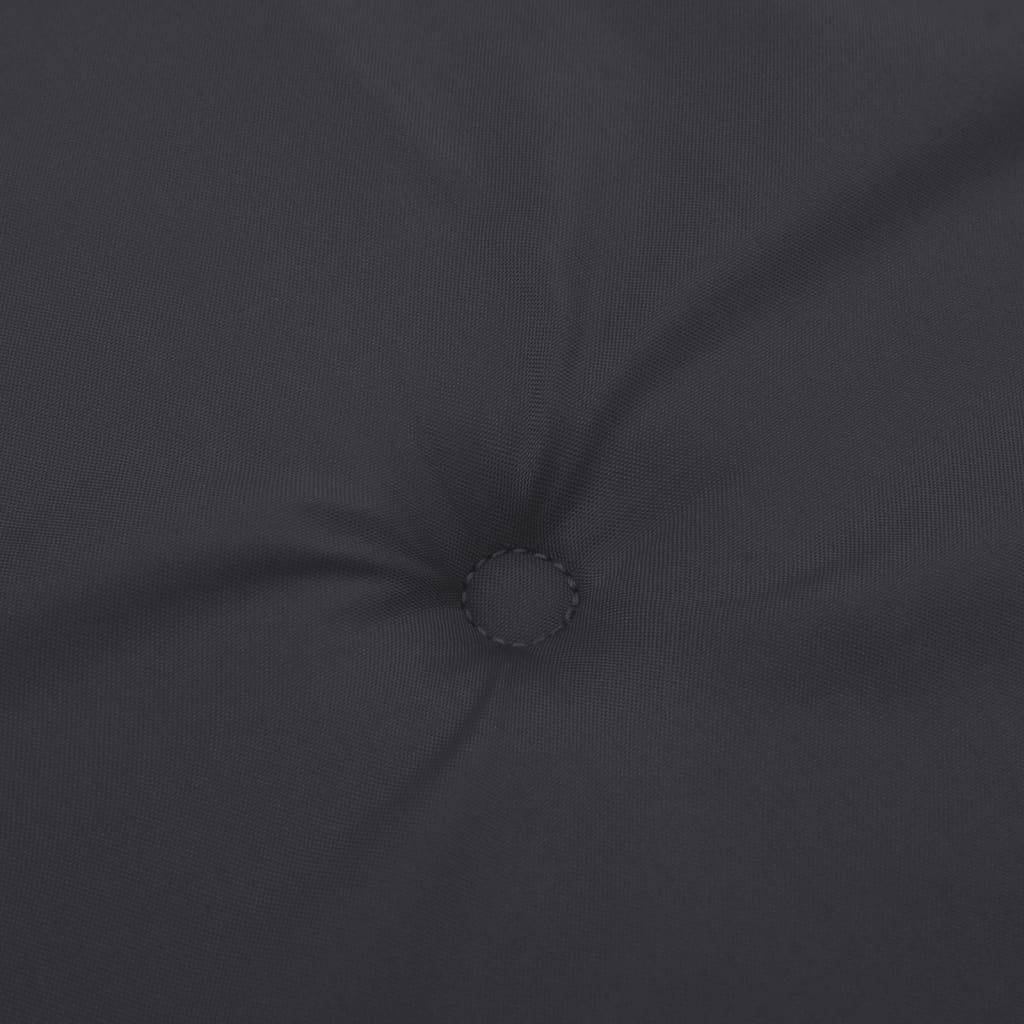 PANGIVO - Coussins de chaise à dossier haut polyester noir 120 x 50 x 3 cm (lot de 6) - PANGIVO - Image 8