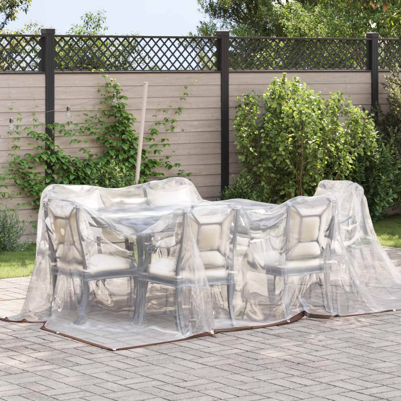 Vidaxl - Couverture pour plantes Transparent 2 x 2 m PE vidaXL 3429309 - Image 1