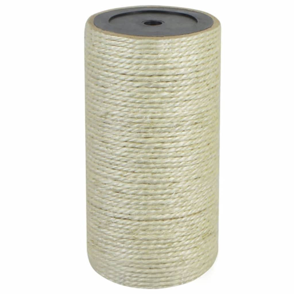 Grattoir pour chats sisal beige 8 x 8 x 15 cm - PANGIVO - Image 1