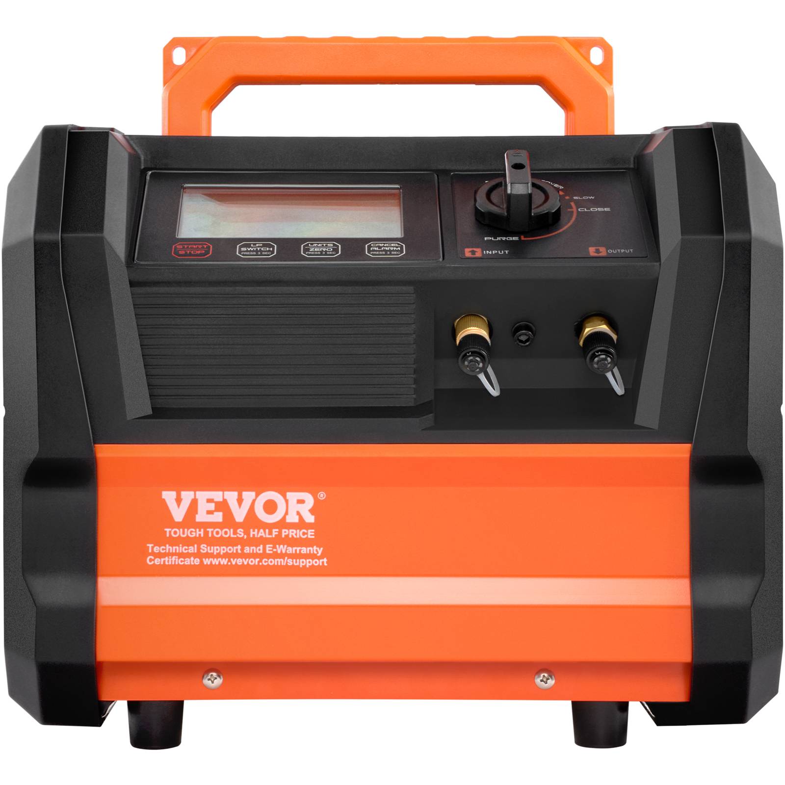 VEVOR Station de récupération de frigorigène 1HP, portable, double cylindre, pour climatisation automobile et CVC. - Image 9