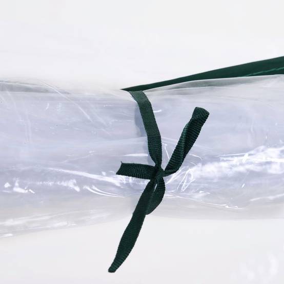 Serre de Jardin Tunnel mini serre tunnel serre à tomates 2,5L x 1l x 0,8H m Grande Porte zippée bâche PVC Transparent métal époxy Vert - Image 9