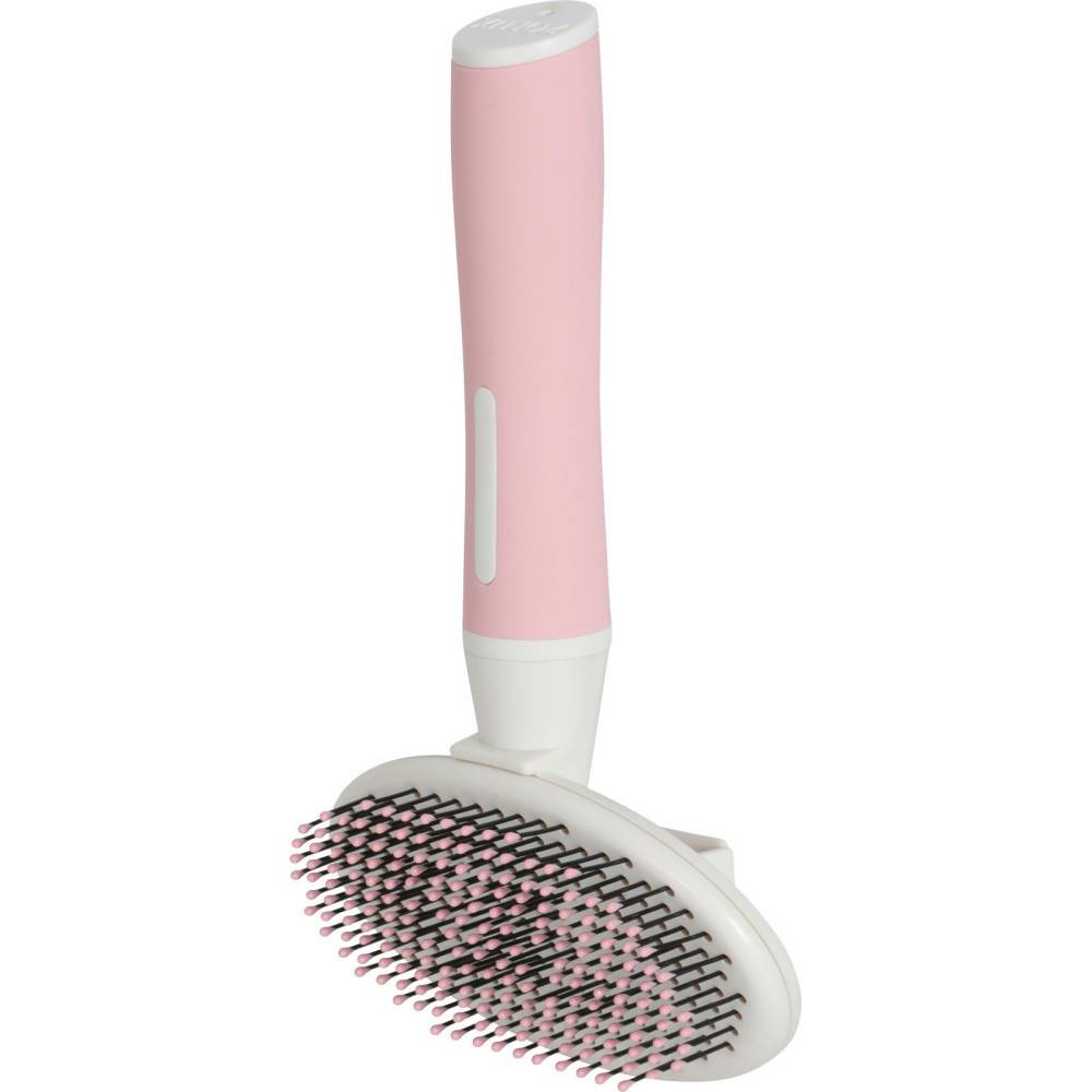 Zolux - Brosse SLICKER doux rétractable taille M pour chat - Image 3