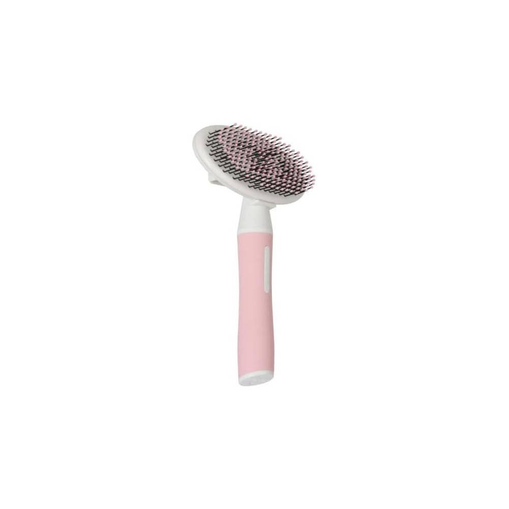 Zolux - Brosse SLICKER doux rétractable taille M pour chat - Image 1