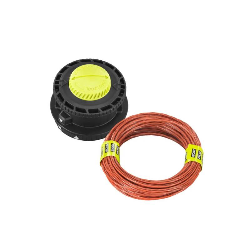 Ryobi - Tête double fil pour débroussailleuses sans fil RYOBI - diamètre 2,4mm - RAC169 - Image 1
