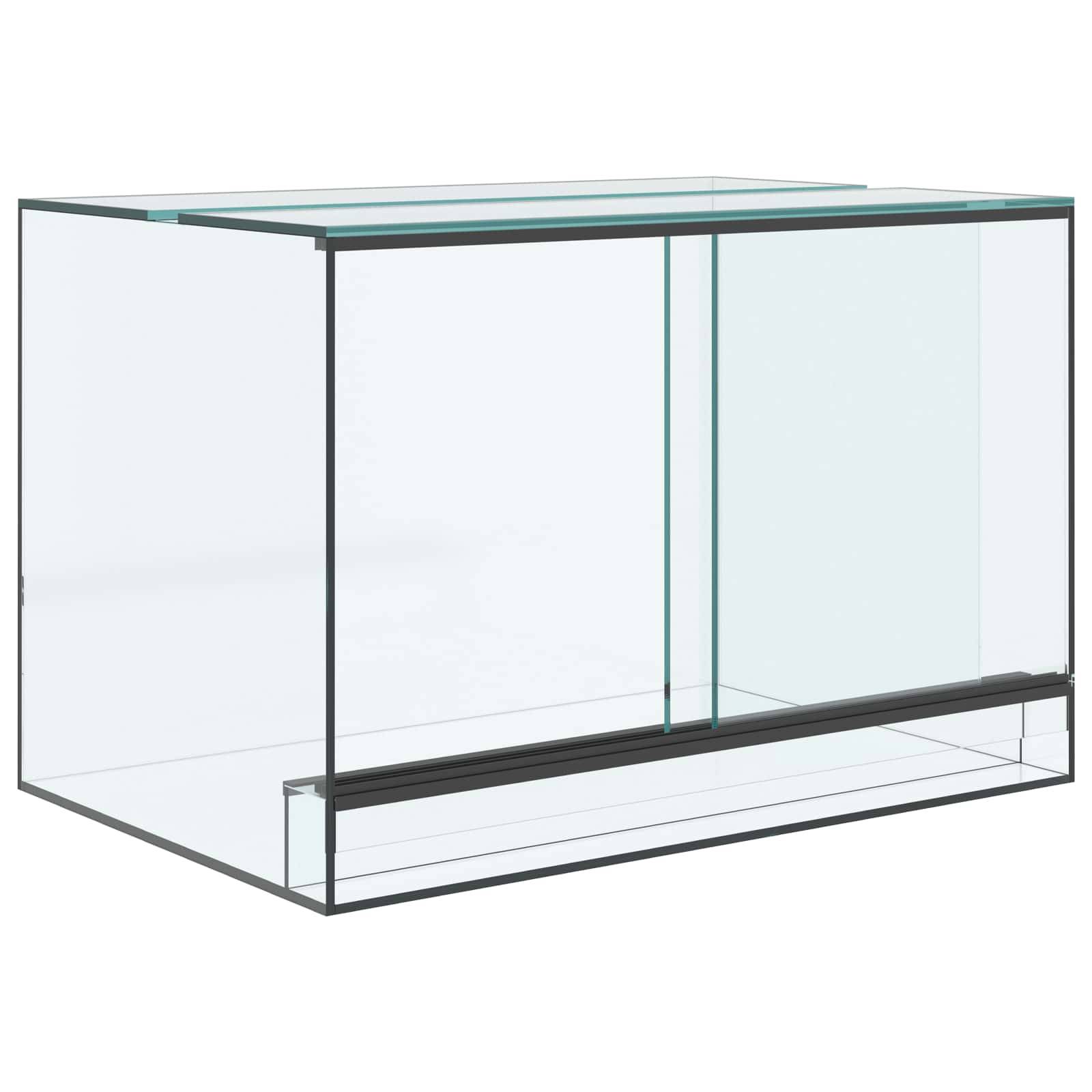 Vidaxl - Terrarium avec stockage Transparent 60 x 40 x 40 cm Verre vidaXL 42020391 - Image 2