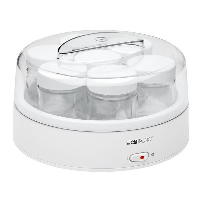 Yaourtière Clatronic JM 3344 - 7 Pots 160 Ml - Blanche - Neuve