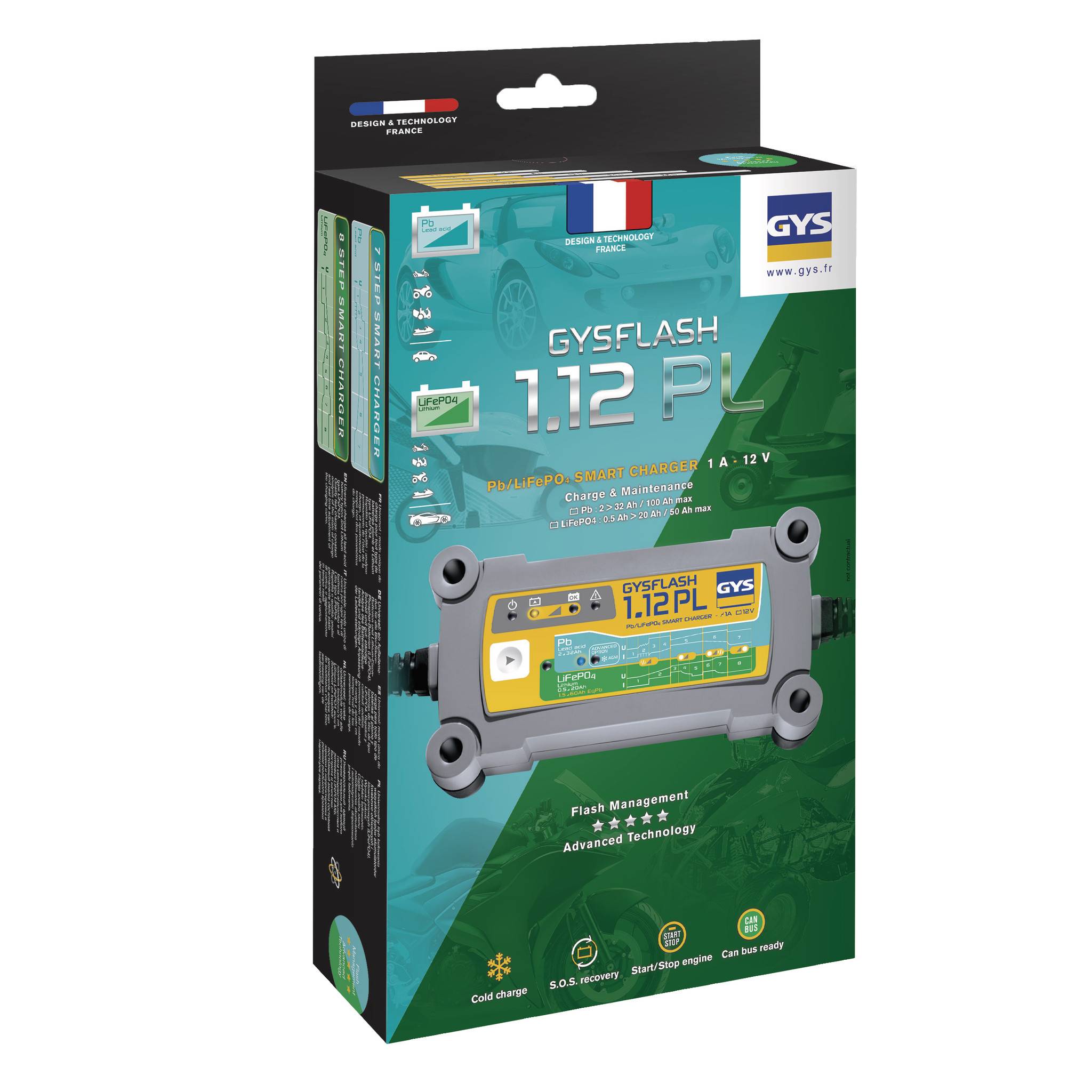 Chargeur GYSFLASH 1.12 PL | 026902 - GYS - Image 4