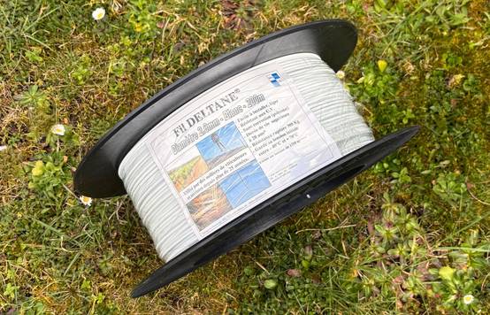 Fil Deltane blanc pour serre - Bobine 200 m - LES SERRES TONNEAU - Image 2