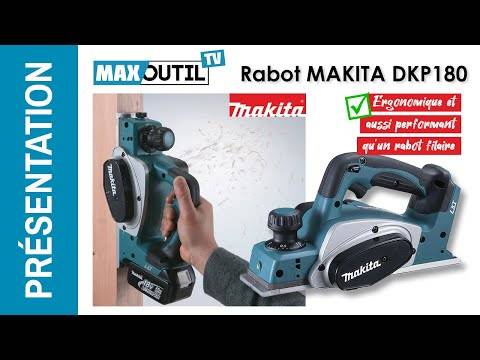 Rabot MAKITA 82mm - Sans batterie ni chargeur - DKP180Z - Image 2