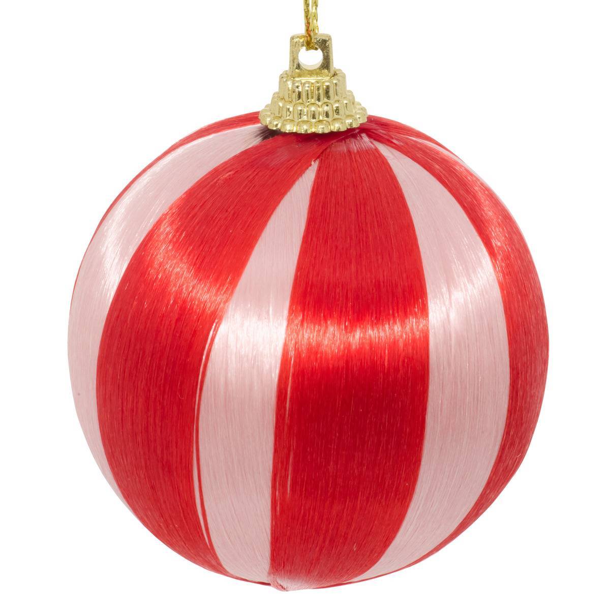 Feeric Christmas - Lot de 4 boules de Noël fils rouge et rose D. 60 mm - Feeric Lights & Christmas - Image 4