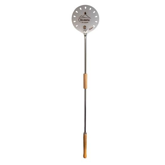 Pelle à pizza Ronde Inox Ø22cm Pelle à pain Manche 1.50m Qualité BellaNapoli - Image 6