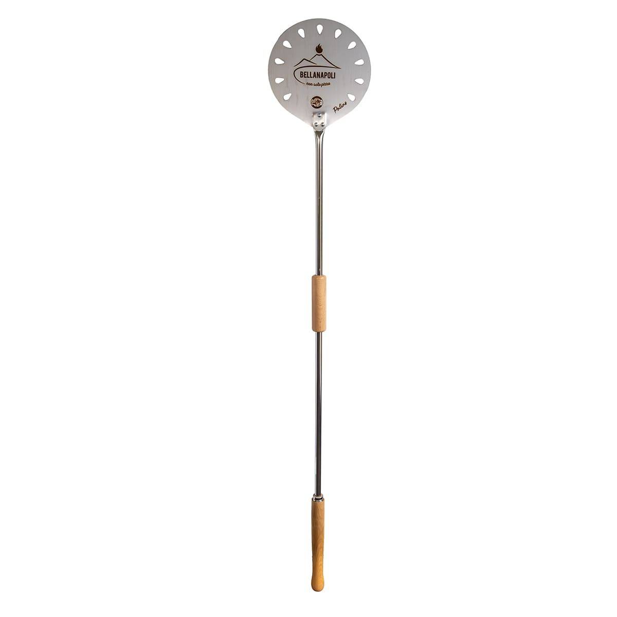 Pelle à pizza Ronde Inox Ø22cm Pelle à pain Manche 1.50m Qualité BellaNapoli - Image 6