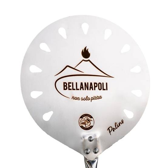Pelle à pizza Ronde Inox Ø22cm Pelle à pain Manche 1.50m Qualité BellaNapoli - Image 3