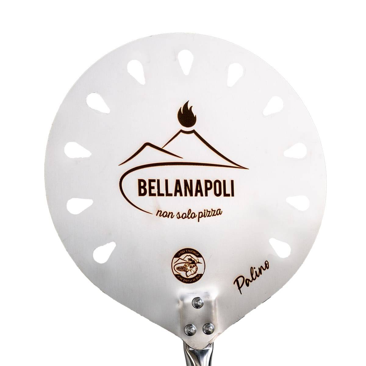 Pelle à pizza Ronde Inox Ø22cm Pelle à pain Manche 1.50m Qualité BellaNapoli - Image 3