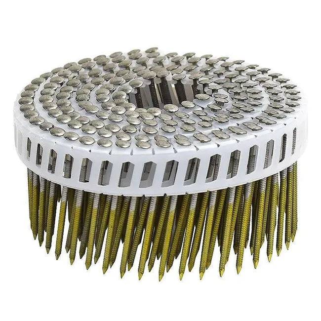 Norfix - Pointes en Rouleau 16° Tête Bombée Inox A2 Annelée Liaison Plastique NORFIX - taille 50 mm x 2.3 (5250 pcs) - NORFIX - Image 2