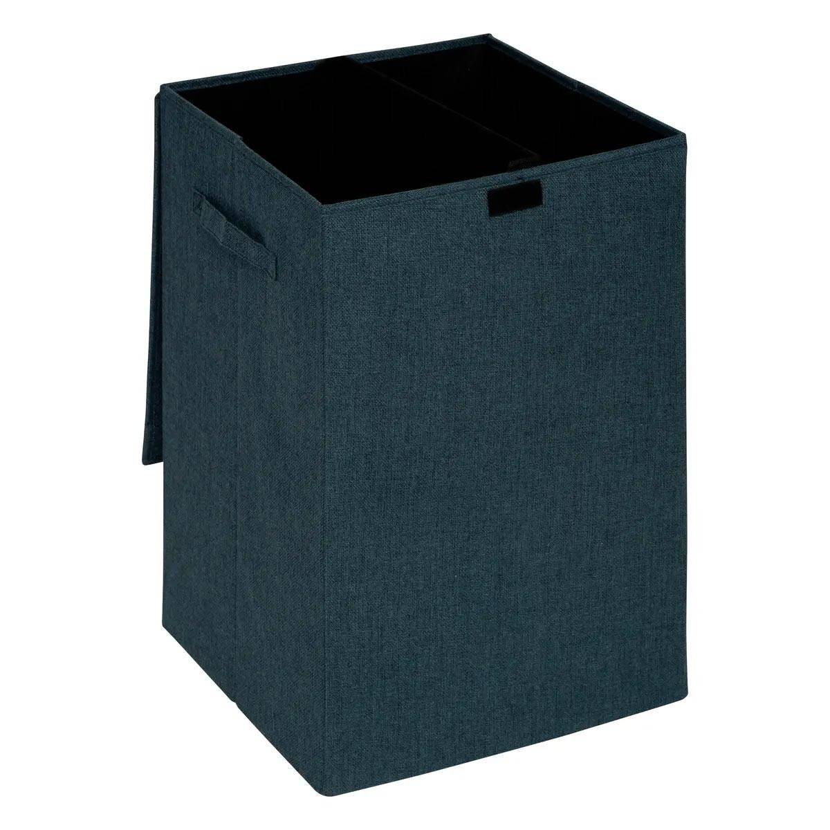 Panier à Linge Avec Séparateur "Colorama" 74L Bleu Pétrole - Image 2
