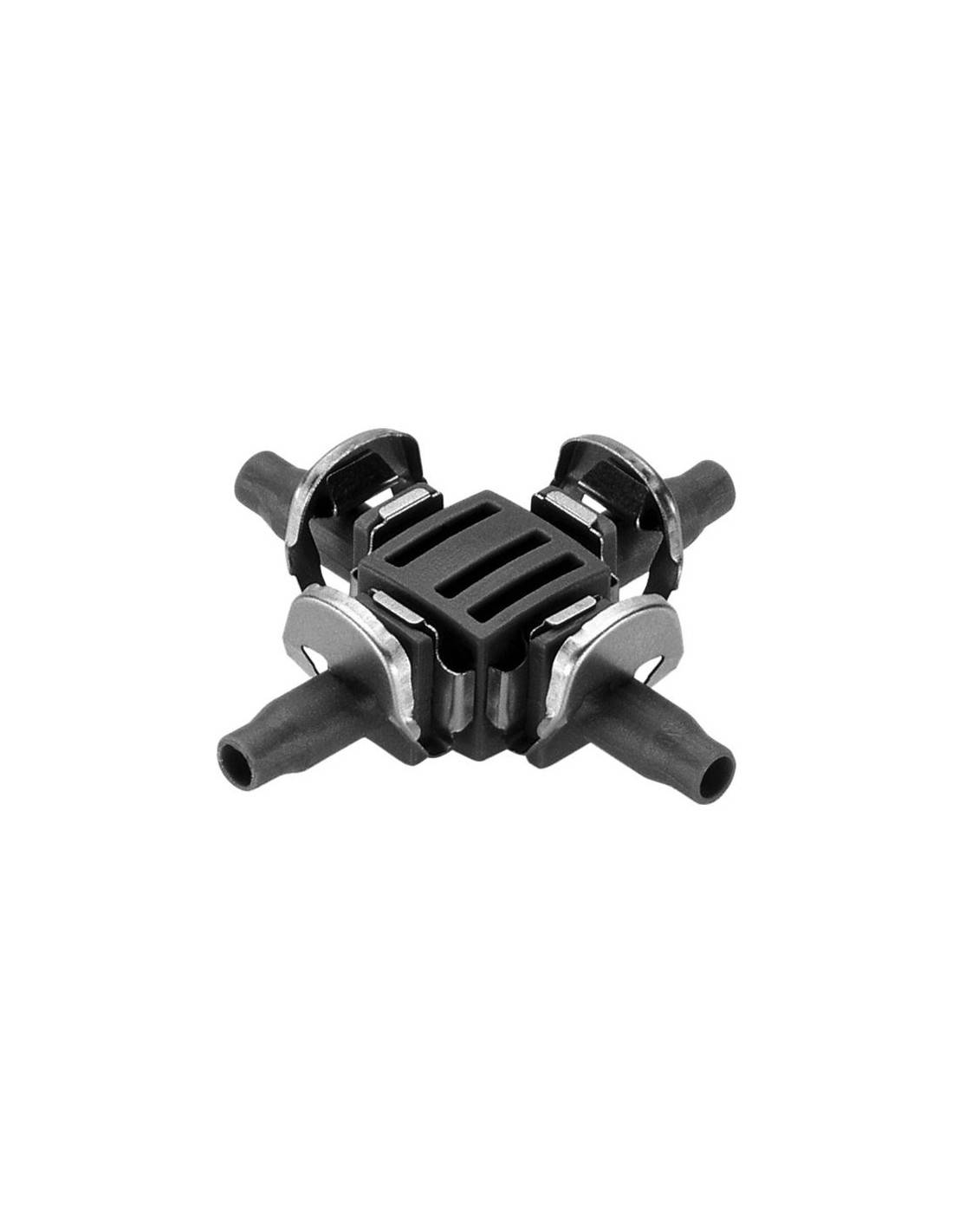 Dérivation En Croix 4,6mm Connecteur Rapide Pour Micro-irrigation - Gardena