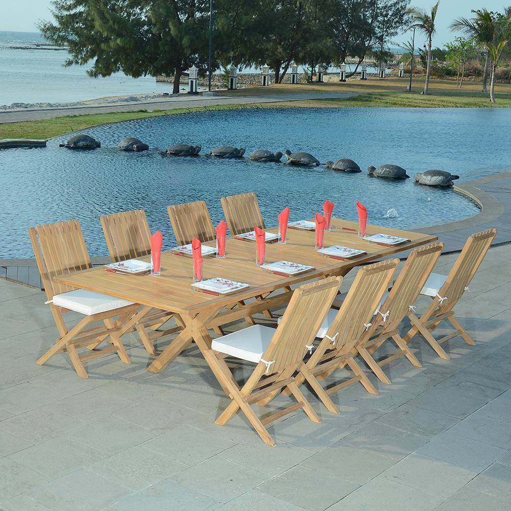 Teck'Attitude - Salon de jardin teck massif Canoas, 8 places - TECK'Attitude - Image 2